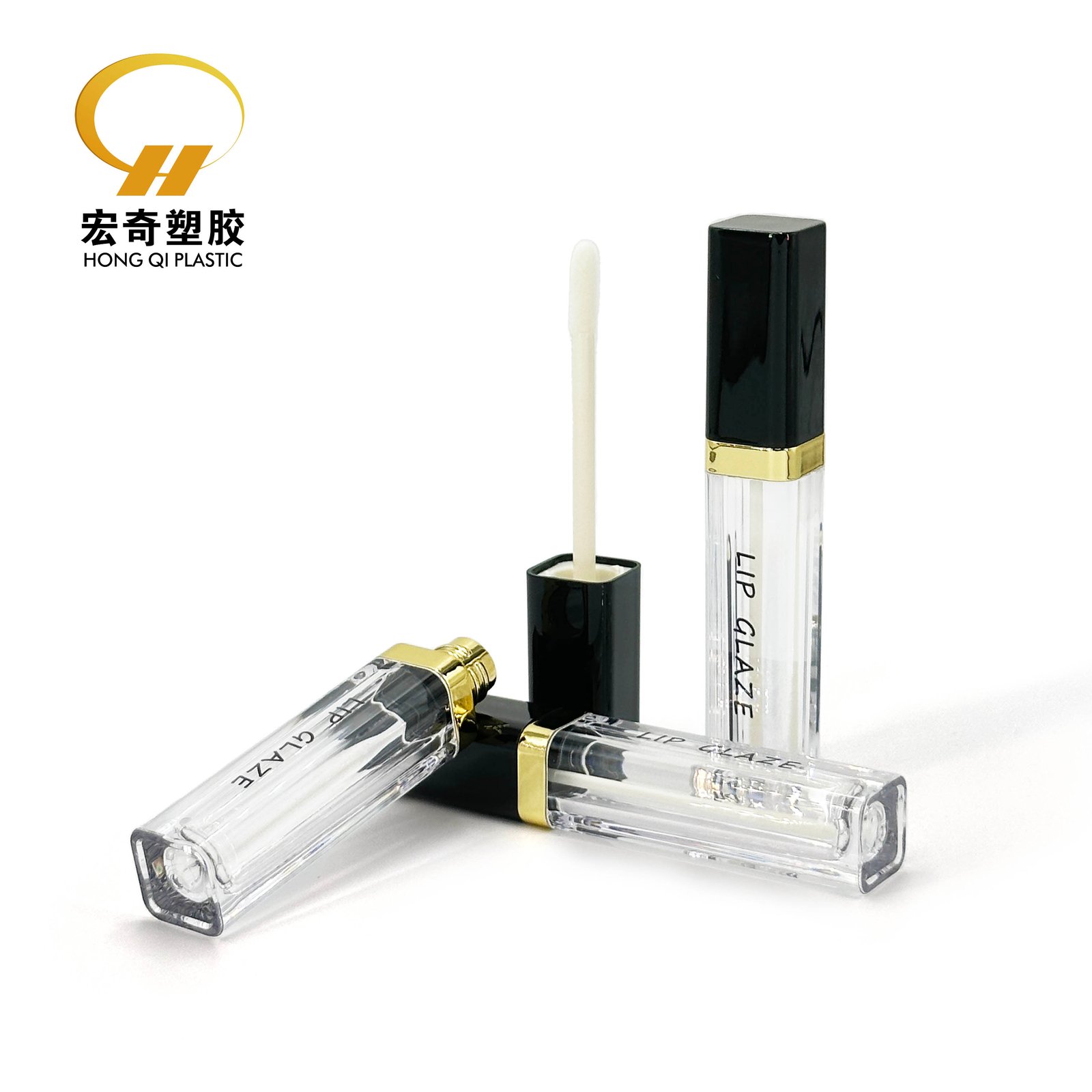 Buy Transparent Lip Gloss Squeeze Container
plastic Lip Glaze Tube
l