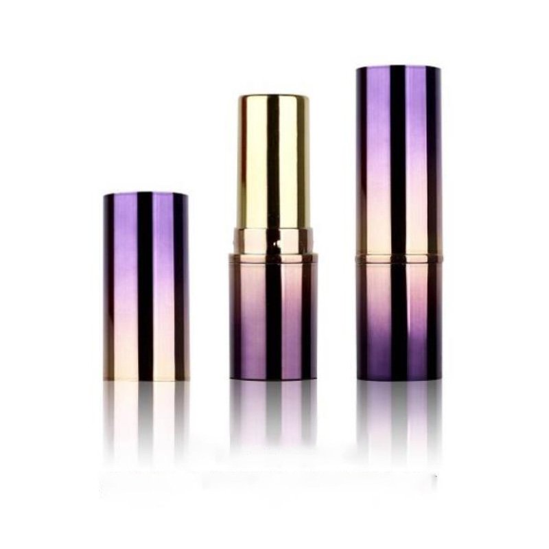 Buy Wholesale Pink And Purple Lipstick Tube Empty Lipstick Tube Round