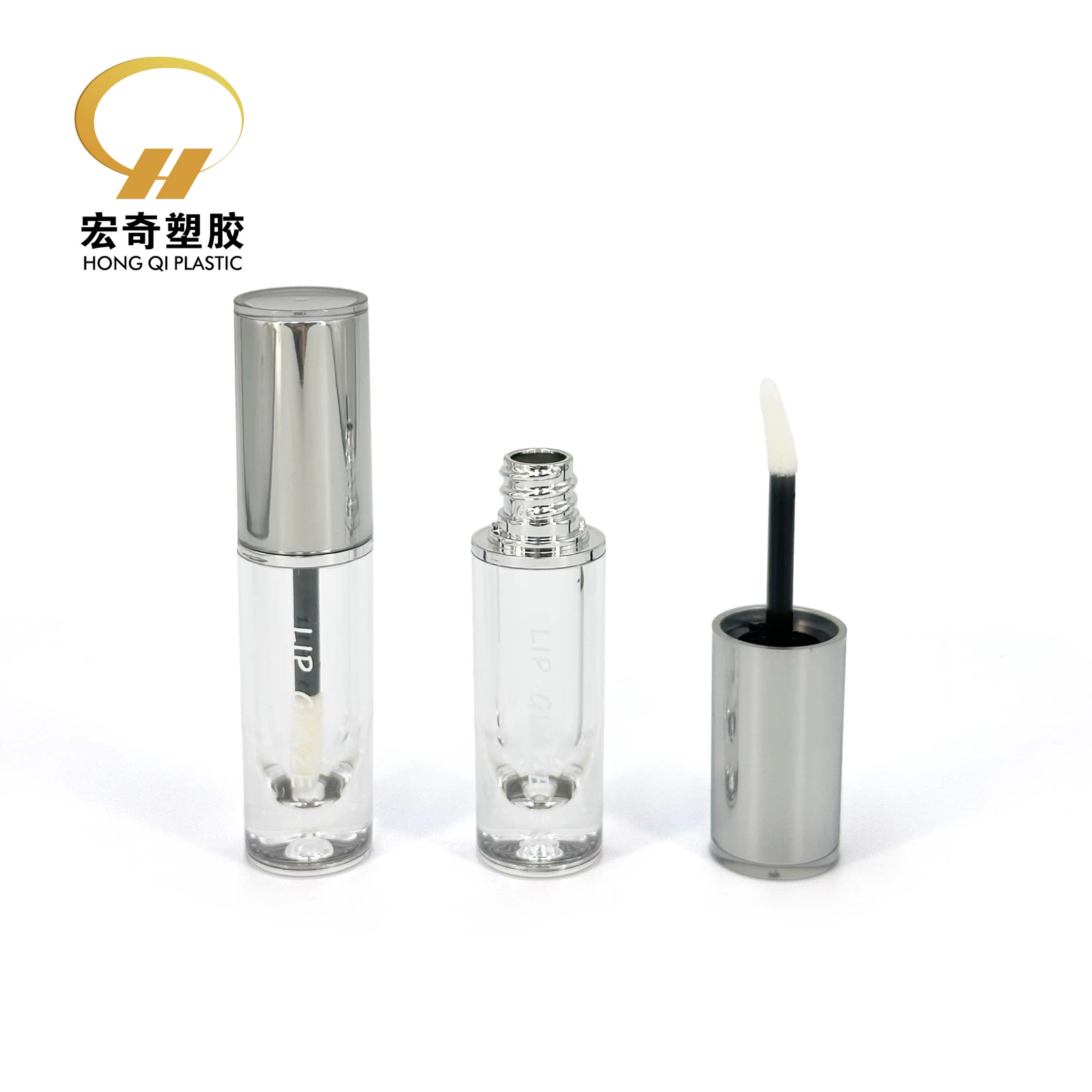 Buy Lipstick Blush Lipgloss Tubes With Big Brush
custom Logo Unique 5 Ml