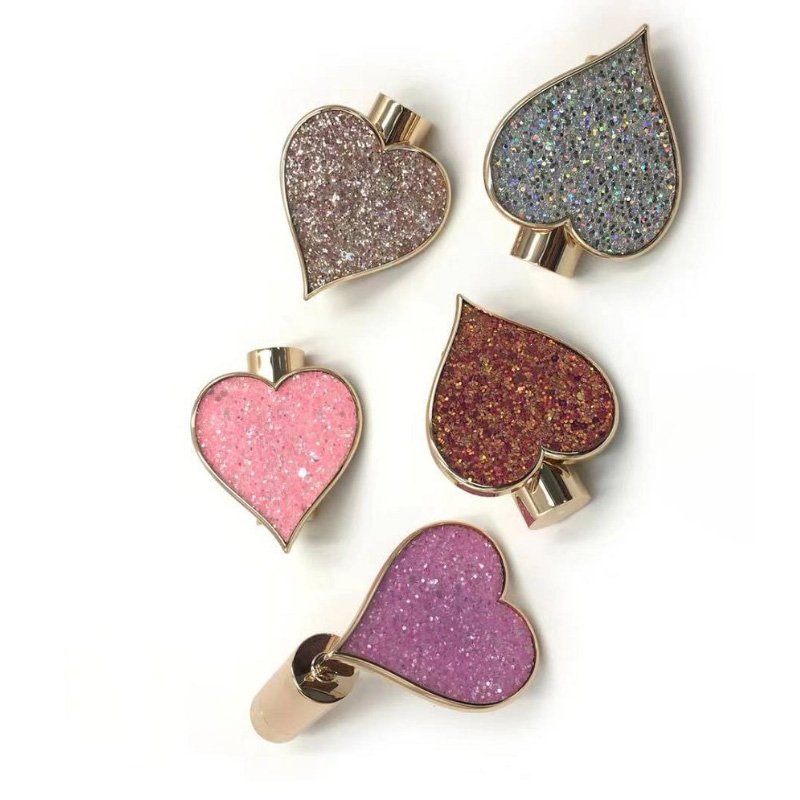 Buy Rose Gold Aluminum Lip Balm Container Stripe Round Empty Airtight L