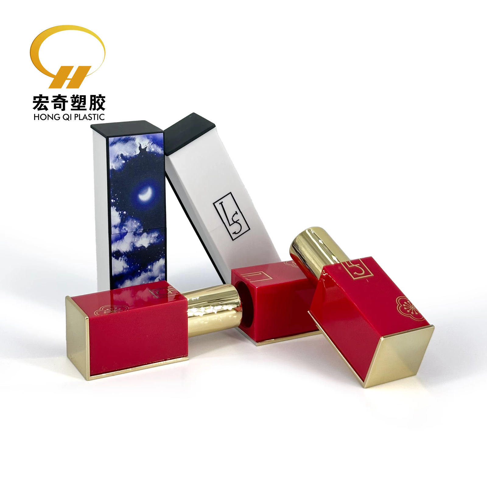 Buy Wholesale Empty Lipstick Tube Plastic Lip Balm Container 3d Prin